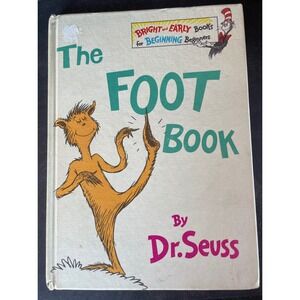 The Foot Dr Seuss Bright and Early Books Beginning Beginners Hardcover